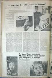 Página do jornal Correio do Ceará de julho de 1971