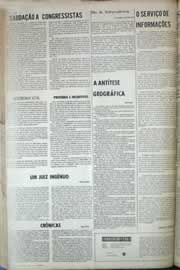 Página do jornal Correio do Ceará de julho de 1971