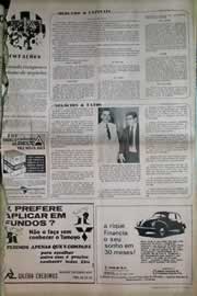 Página do jornal Correio do Ceará de julho de 1971