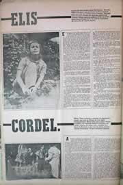 Página do jornal Correio do Ceará de julho de 1971