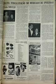 Página do jornal Correio do Ceará de julho de 1971