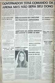 Página do jornal Correio do Ceará de julho de 1971