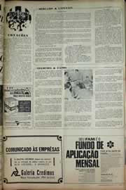 Página do jornal Correio do Ceará de julho de 1971