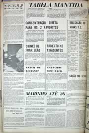 Página do jornal Correio do Ceará de julho de 1971