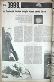 Página do jornal Correio do Ceará de julho de 1971