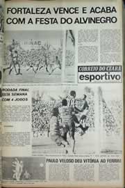 Página do jornal Correio do Ceará de julho de 1971