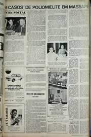 Página do jornal Correio do Ceará de julho de 1971