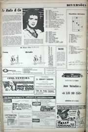 Página do jornal Correio do Ceará de julho de 1971