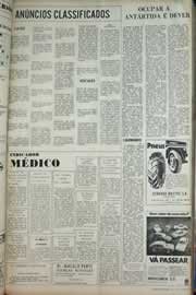Página do jornal Correio do Ceará de julho de 1971
