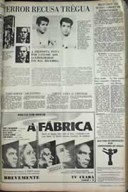 Página do jornal Correio do Ceará de julho de 1971