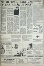 Página do jornal Correio do Ceará de julho de 1971