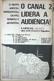 Página do jornal Correio do Ceará de julho de 1971