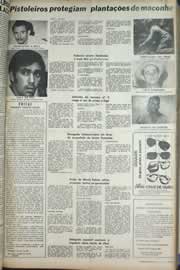 Página do jornal Correio do Ceará de julho de 1971