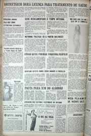 Página do jornal Correio do Ceará de julho de 1971