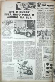 Página do jornal Correio do Ceará de julho de 1971