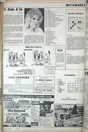 Página do jornal Correio do Ceará de julho de 1971