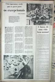 Página do jornal Correio do Ceará de julho de 1971