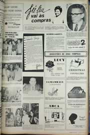 Página do jornal Correio do Ceará de agosto de 1971
