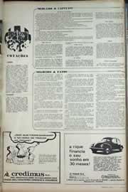 Página do jornal Correio do Ceará de agosto de 1971