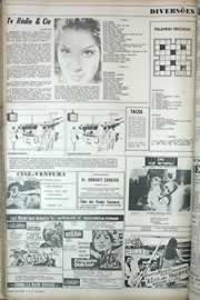 Página do jornal Correio do Ceará de agosto de 1971
