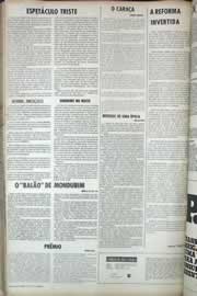 Página do jornal Correio do Ceará de agosto de 1971