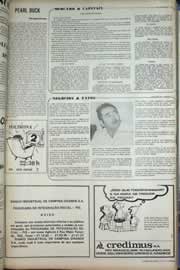 Página do jornal Correio do Ceará de agosto de 1971