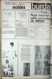 Página do jornal Correio do Ceará de agosto de 1971