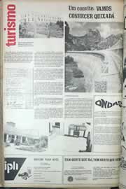 Página do jornal Correio do Ceará de agosto de 1971