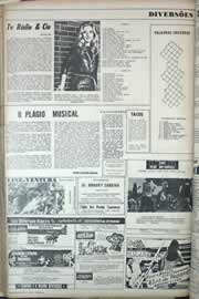 Página do jornal Correio do Ceará de agosto de 1971