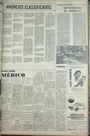 Página do jornal Correio do Ceará de agosto de 1971