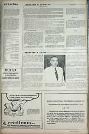 Página do jornal Correio do Ceará de agosto de 1971