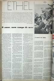 Página do jornal Correio do Ceará de agosto de 1971