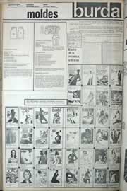 Página do jornal Correio do Ceará de agosto de 1971