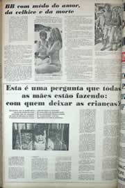 Página do jornal Correio do Ceará de agosto de 1971