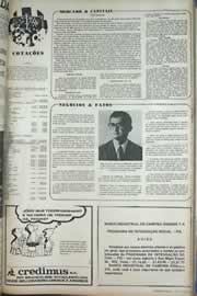 Página do jornal Correio do Ceará de agosto de 1971
