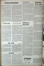 Página do jornal Correio do Ceará de agosto de 1971