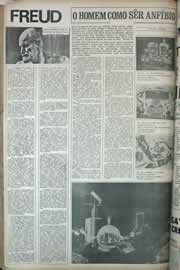 Página do jornal Correio do Ceará de agosto de 1971