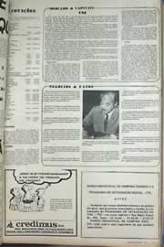 Página do jornal Correio do Ceará de agosto de 1971