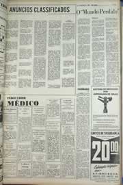 Página do jornal Correio do Ceará de agosto de 1971