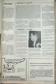 Página do jornal Correio do Ceará de agosto de 1971