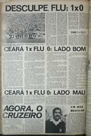 Página do jornal Correio do Ceará de agosto de 1971
