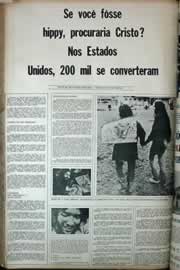 Página do jornal Correio do Ceará de agosto de 1971