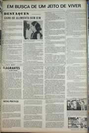 Página do jornal Correio do Ceará de agosto de 1971