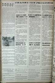 Página do jornal Correio do Ceará de agosto de 1971