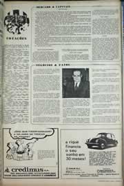 Página do jornal Correio do Ceará de agosto de 1971