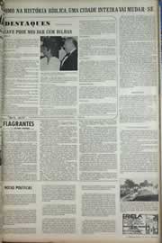 Página do jornal Correio do Ceará de agosto de 1971