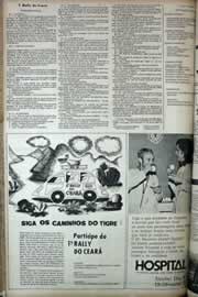 Página do jornal Correio do Ceará de agosto de 1971