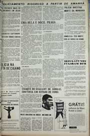 Página do jornal Correio do Ceará de setembro de 1971