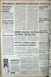Página do jornal Correio do Ceará de setembro de 1971