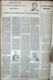 Página do jornal Correio do Ceará de setembro de 1971